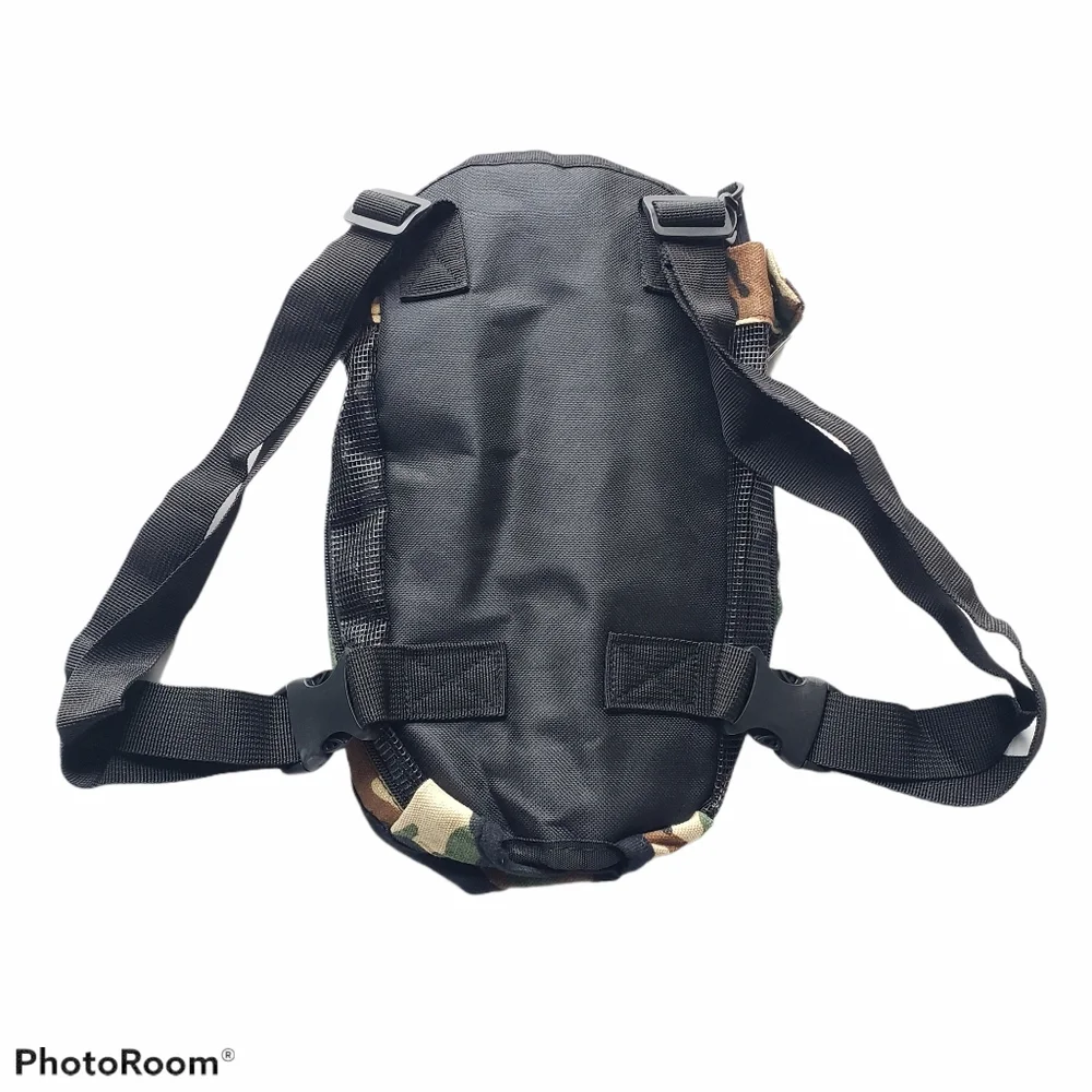 Camo Green Pet Carrier Strappy Adjustable Size medium *Last One!!!